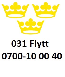 Flyttfirmor Göteborg, logga 031 flytt