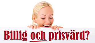 priser och prisvärd?